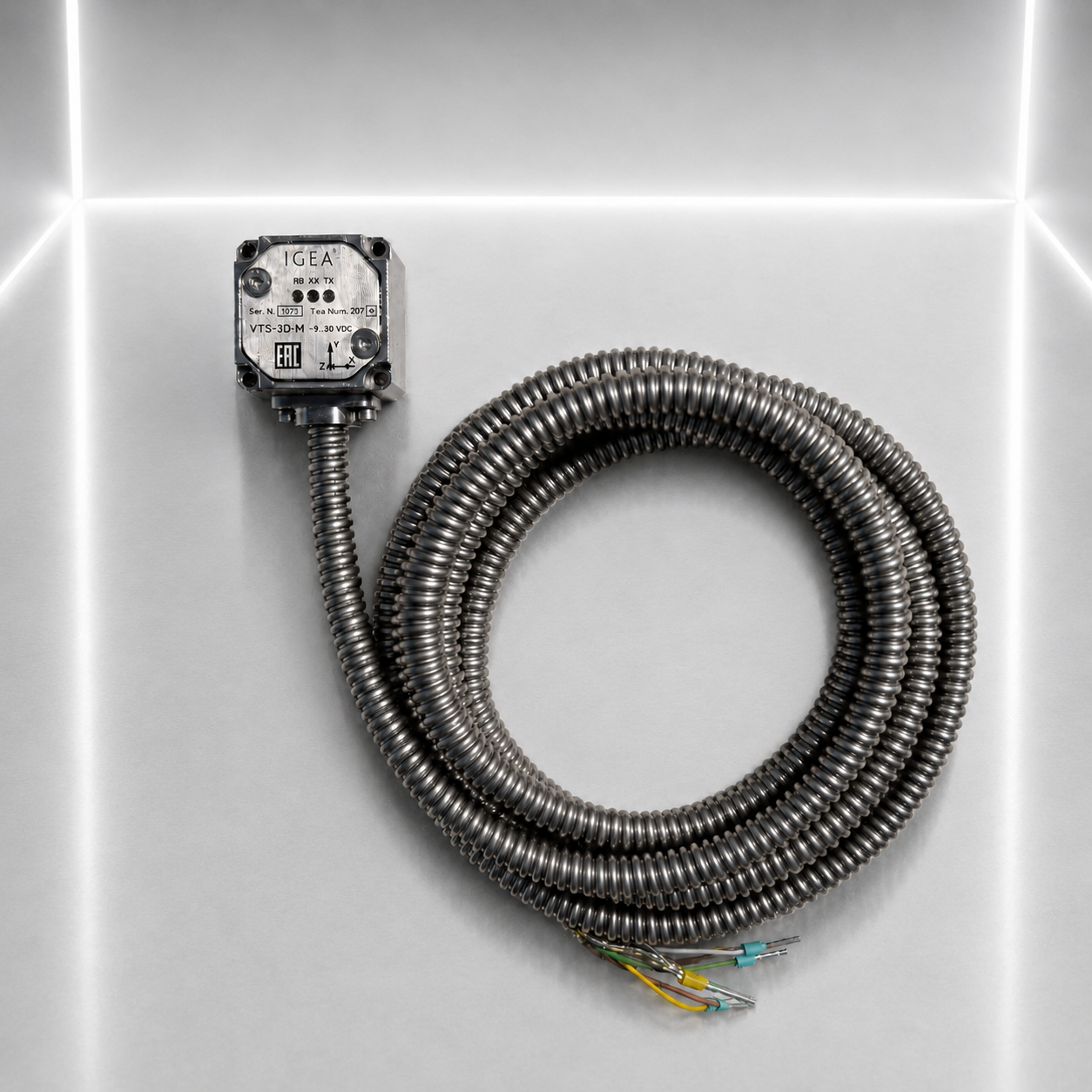 Датчик температуры и вибрации VTS-3D-M